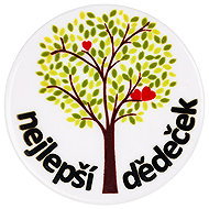 Buttons Žirovnice Badge The best grandfather - Button