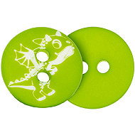 Buttons Žirovnice Button 1,5 cm barberry green 2 holes 44300 set of 6 - Button