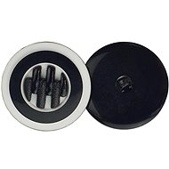 Bellatex G - button 23mm white and black - 4759 - Button