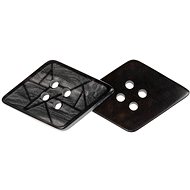 BELLATEX Button 1,8 × 1,8 cm rhombus - 349887 - set of 3 - Button