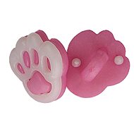 Bellatex G - button 13×11mm paw pink - 4227 - Button