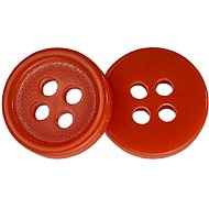Bellatex G - button 10mm orange - 4801 - Button