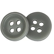 Bellatex G - button 10mm grey - 4805 - Button