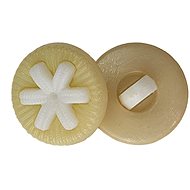 Bellatex G - button 14mm beige star - 4481 - Button