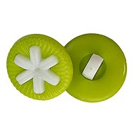 Bellatex G - button 14mm green star - 4477 - Button