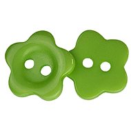 Bellatex G - button 15mm flower green - 1968 - Button
