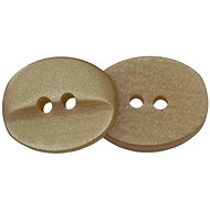 Bellatex G - button 15×17mm beige pearl - 20 - Button