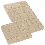 BELLATEX Bany set 60 × 100 cm+ 60 × 50 cm rectangles off-white - Bath Mat