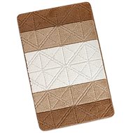 BELLATEX Bany 60 × 100 cm triangles brown - Bath Mat