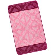 Bellatex Bany pattern 60 × 100 cm 810/001 geometry pink - Bath Mat