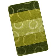 Bellatex Bany pattern 60 × 100 cm 810/002 ellipses green - Bath Mat