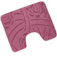 Bellatex Bany Uni 60 × 50 cm 810/008 rose lilac - Toilet Mat