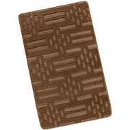 Bellatex Bany Uni 60 × 100 cm 810/010 brown stripes - Bath Mat