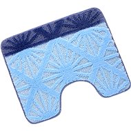 Bellatex Bany pattern 60 × 50 cm 810/003 rays blue - Toilet Mat