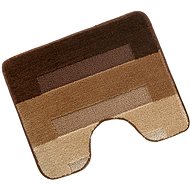 Bellatex Bany pattern 60 × 50 cm 810/005 parquet brown - Toilet Mat
