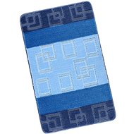 Bellatex Bany pattern 60 × 100 cm 760/015 cubes blue - Bath Mat