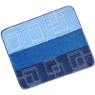 Bellatex Bany pattern 60 × 50 cm 760/015 cubes blue - Toilet Mat