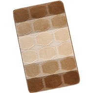 Bellatex Bany pattern 60 × 100 cm 760/016 honeycomb beige - Bath Mat