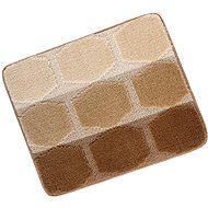 Bellatex Bany pattern 60 × 50 cm 760/016 honeycomb beige - Toilet Mat