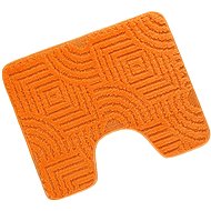 Bellatex Bany Uni 60 × 50 cm 810/011 maze orange - Toilet Mat