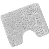 Bellatex Bany Uni 60 × 50 cm 810/012 ornament light grey - Toilet Mat
