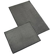 Bellatex Bathroom set Bany Gold 60 × 100 cm + 60 × 50 cm 730/004 dark grey - Bath Mat