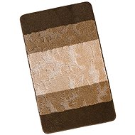 BELLATEX Bany Pattern 760/018 brown leaves bath mat 60 × 100cm - Bath Mat