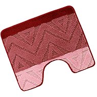 BELLATEX Bany bath mat 2 - pattern 60 × 50 810/014 chevron pink - Toilet Mat