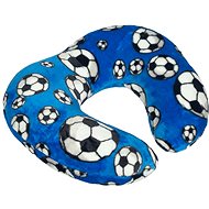 Bellatex horseshoe Korall ball blue - Travel Pillow