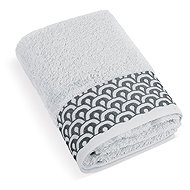 BELLATEX Terry towel Lace 500 g K/342 light grey 70 × 140 cm - Bath Towel