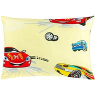 BELLATEX Viola 40 × 60 cm 45/027 racing cars yellow - Pillowcase