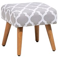 Grey ottoman OSAGE, 70050 - Footstool