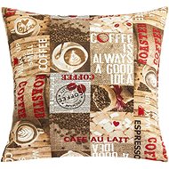 BELLATEX Sheet Ema 45 × 45 cm 55/560 coffee beans - Pillowcase