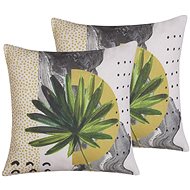 BELIANI, Sada 2 polštářů 45 x 45 cm vícebarevná HOLCUS, 257246 - Pillow