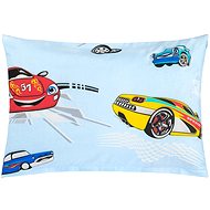 BELLATEX VIOLA cushion 40 × 60 cm 45/026 racing cars blue - Pillow