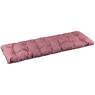 Bellatex Bench seat 41/010 quilted 40 × 120 cm Uni, pink - Cushion