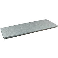 Bellatex Bench seat 34/043 smooth zipped 40 × 150 cm Uni, grey-white - Cushion