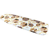 Bellatex 35 × 120 cm 305, hnědé plástve - Ironing Board Cover