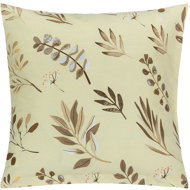 Bellatex Linen 90/347 40 × 40 cm brown twigs - Pillowcase