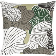 Bellatex Linen 90/608 40 × 40 cm khaki flower - Pillowcase