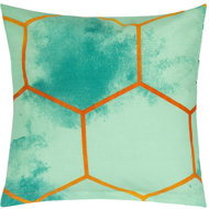 Bellatex Sheet 90/636A 40 × 40 cm honeycomb green - Pillowcase