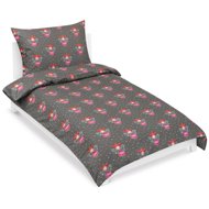 Bellatex Bedding Junior 90/089 fairy on grey 140 × 200 cm, 70 × 90 cm - Bed Linen