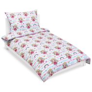 Bellatex Bedding Junior 90/090 cm princess with rainbow 140 × 200 cm, 70 × 90 cm - Bed Linen