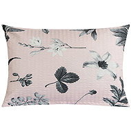 BELLATEX Linen 60 × 40 cm, meadow grey, pink - Pillowcase