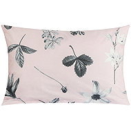 BELLATEX Linen 60 × 40 cm, meadow grey, pink - Pillowcase