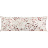 BELLATEX Cover - spare husband pillow 50 × 145 cm, burgundy flower - Pillowcase