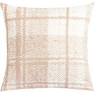 BELLATEX Linen 40 × 40 cm, tiles beige - Pillowcase