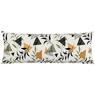 BELLATEX Cover - spare husband pillow KREP 55 × 180 cm, garden cream - Pillowcase