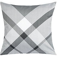 BELLATEX Linen 94/958 40 × 40 cm grey checkered - Pillowcase