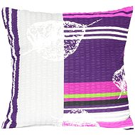 Bellatex cover 80/823 40×40cm purple stripes - Pillowcase